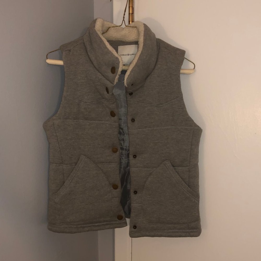 Grey Winter Vest